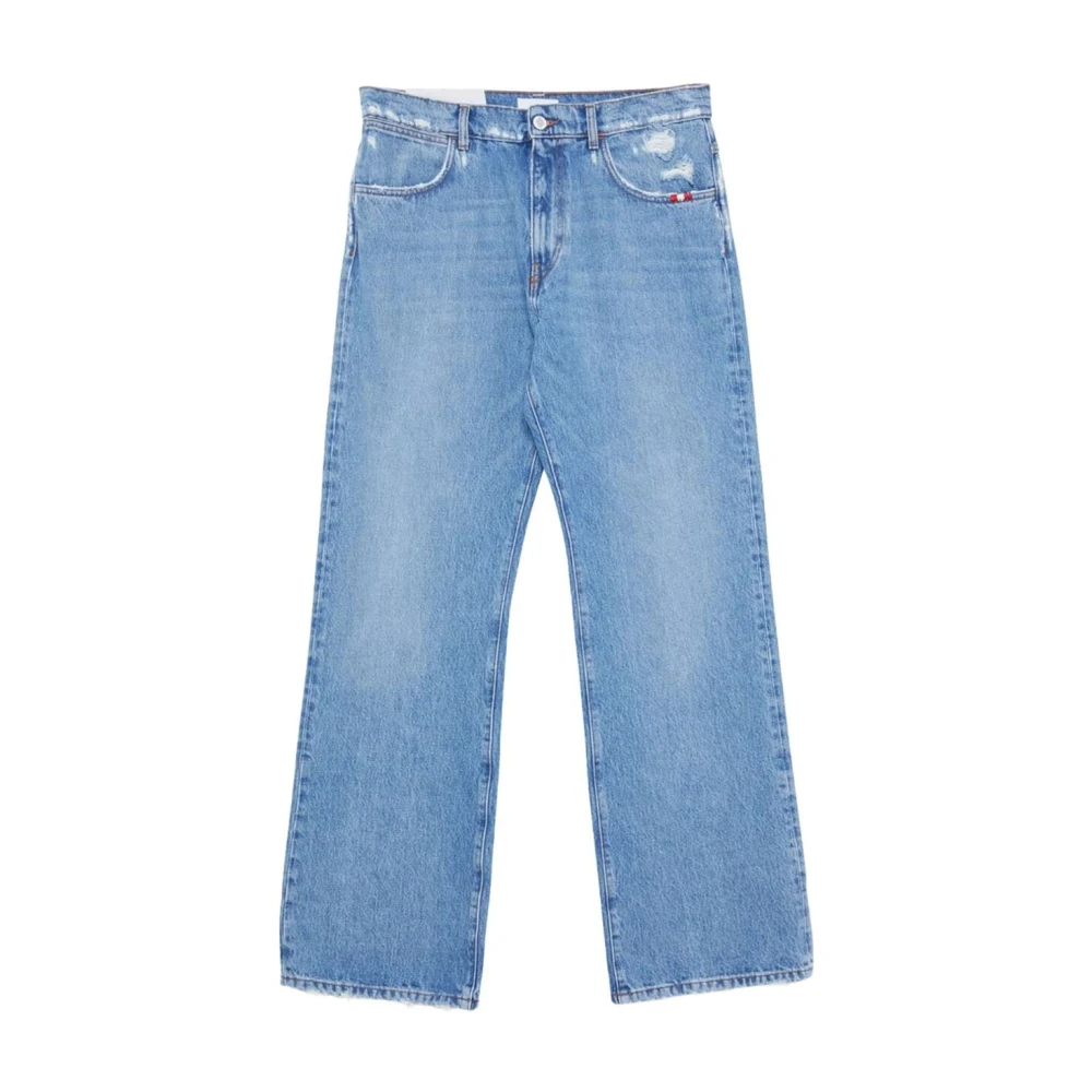 Amish Bootcut Summertime Denim Jeans Blue Heren