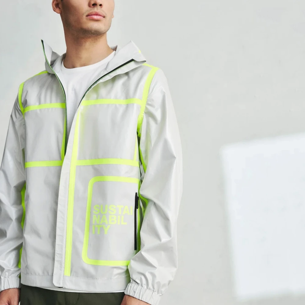 Ecoalf Stijlvolle jas voor alle gelegenheden Gray Heren