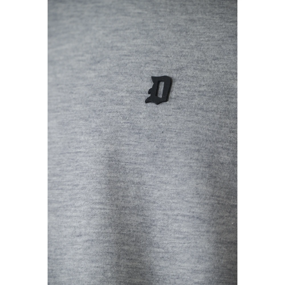 Dondup Stijlvolle T-shirts en Polos Gray Heren