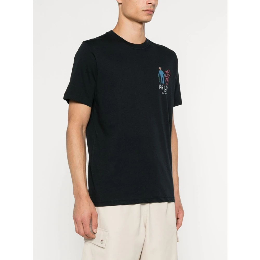 PS By Paul Smith Stijlvolle T-shirts en Polos Blue Heren