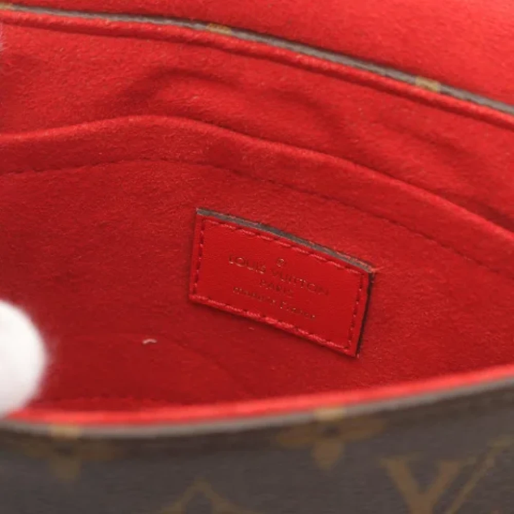 Louis Vuitton Vintage Pre-owned Canvas handbags Brown Dames