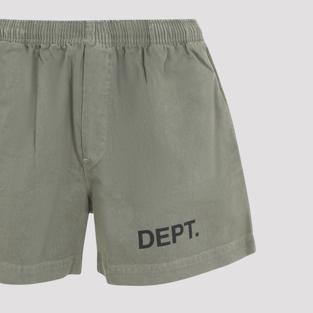 Gallery Dept. Groene Zuma Korte Logo Shorts Green Heren