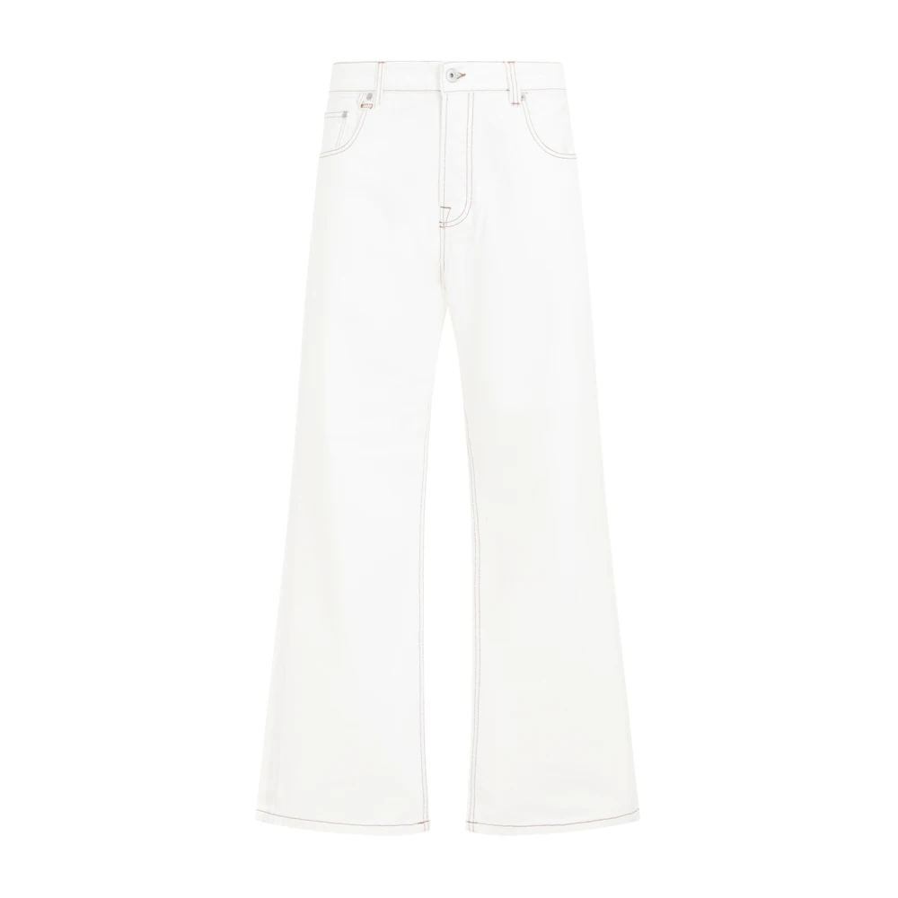 Jacquemus Le De Nimes Grote Jeans White Heren