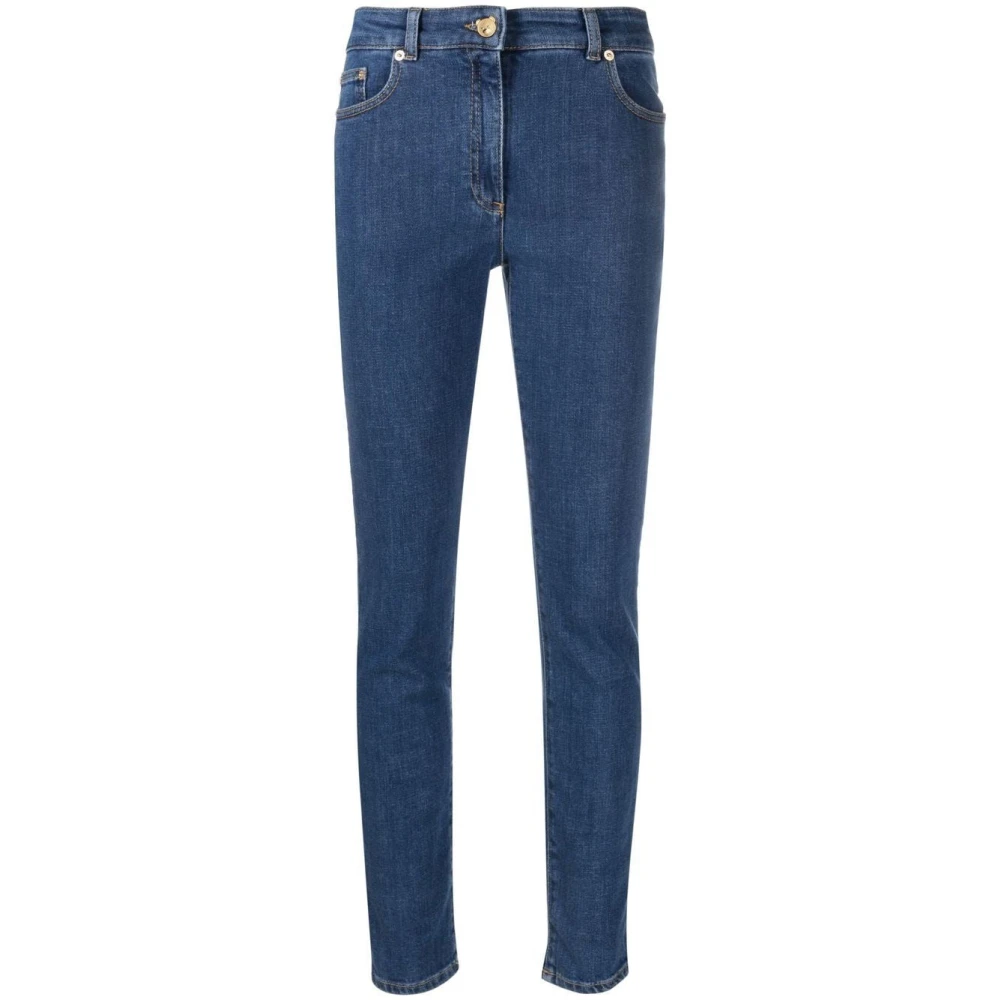 Moschino Skinny Jeans Blue Dames