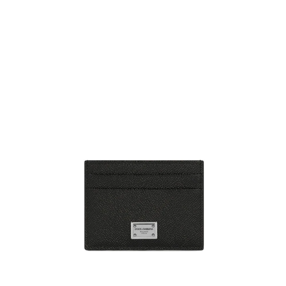 Dolce & Gabbana Men's Black Wallets & Cardholders, One Size, Dauphine Card Holder