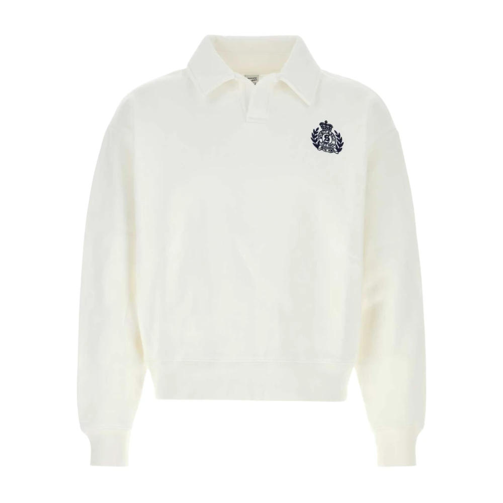 Sporty & Rich White Polo Shirt - Male - Polo Shirts - L - Tops
