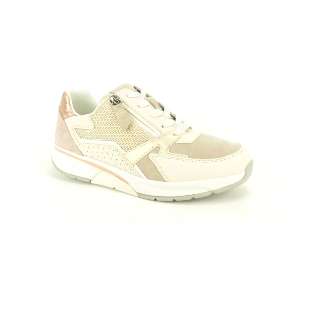 Gabor Combi Runner N.+tiret Dames Schoenen Beige