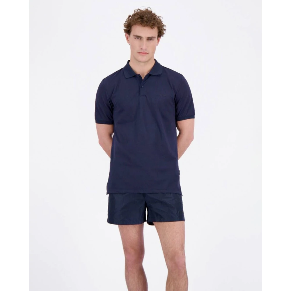 Airforce Casual Polo Shirt Elevate Style Men Blue Heren