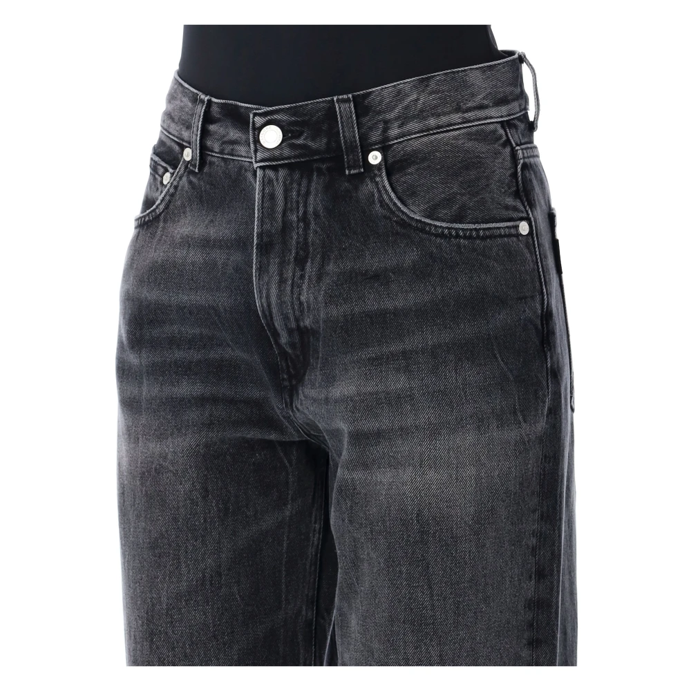 Haikure Flared Jeans Black Dames