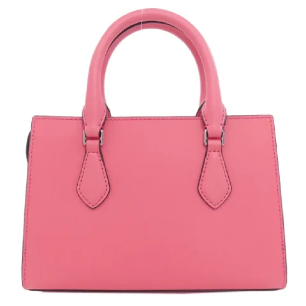 Michael Kors Pre-owned Fabric handbags Pink Dames