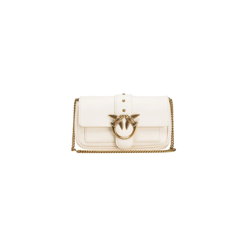 Pinko Women's White Stylish Shoulder Bag For - Cross Body Bags - One Size - Bags