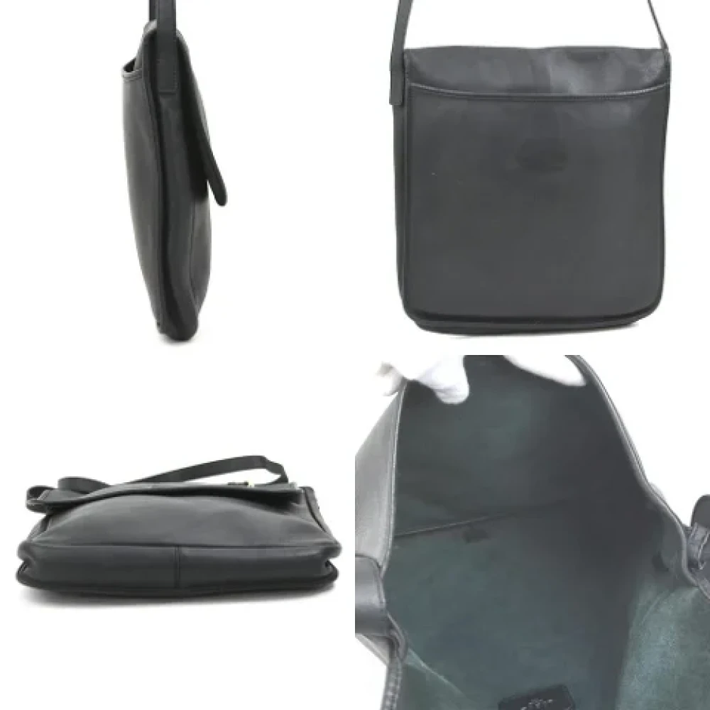 Loewe Pre-owned Fabric shoulder-bags Black Dames