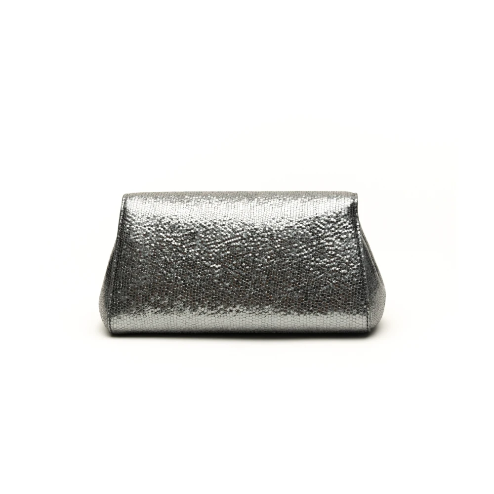 Orciani Zilver Licht Tas Gray Dames