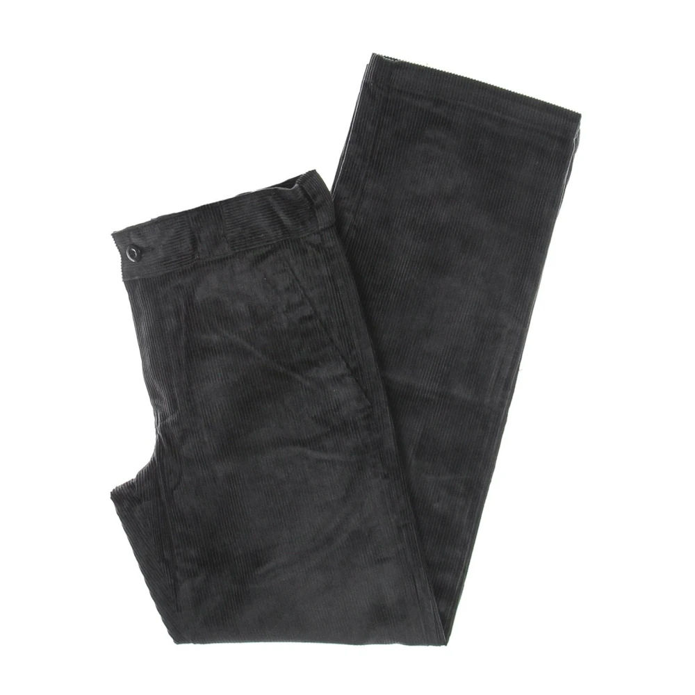 Dickies Zwarte Fluwelen Broek met Zakken Black Heren