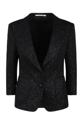 sequin-single-breasted-blazer
