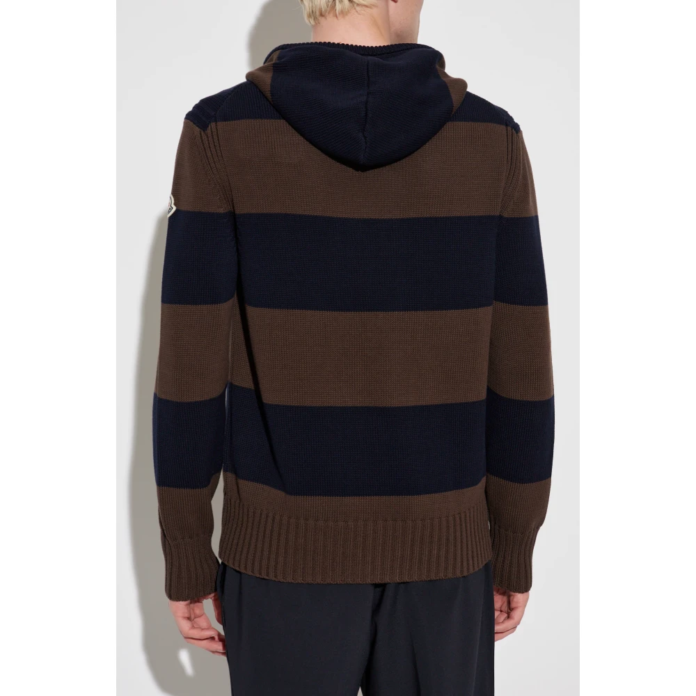 Moncler Capuchontrui Brown Heren