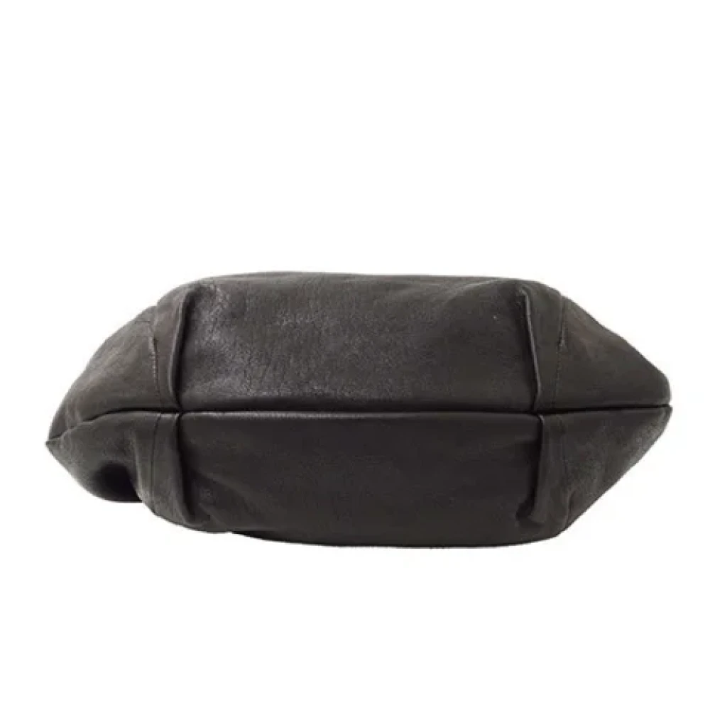 Salvatore Ferragamo Pre-owned Leather handbags Black Dames