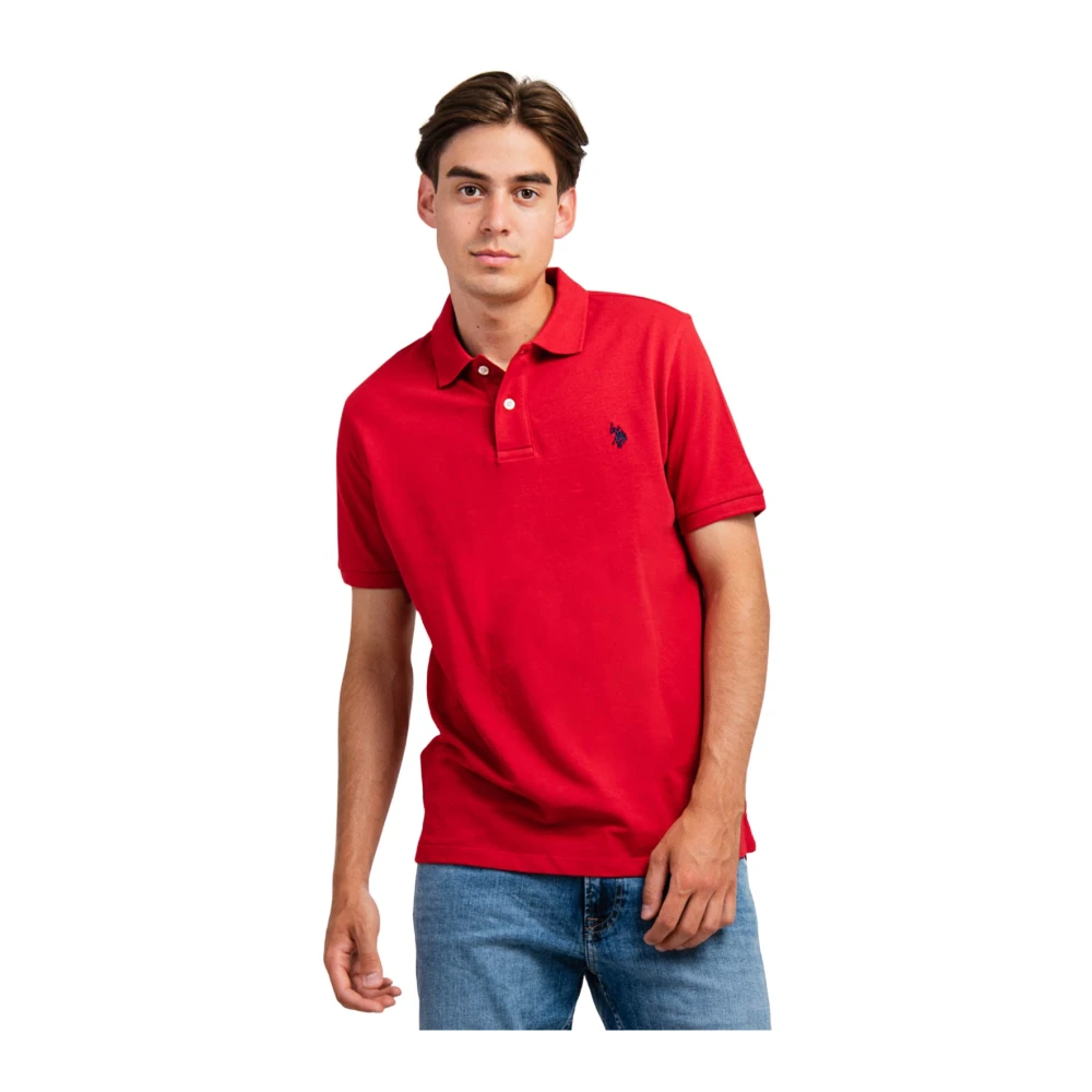 U.s. Polo Assn. Uomo Rosso Top, S, New,