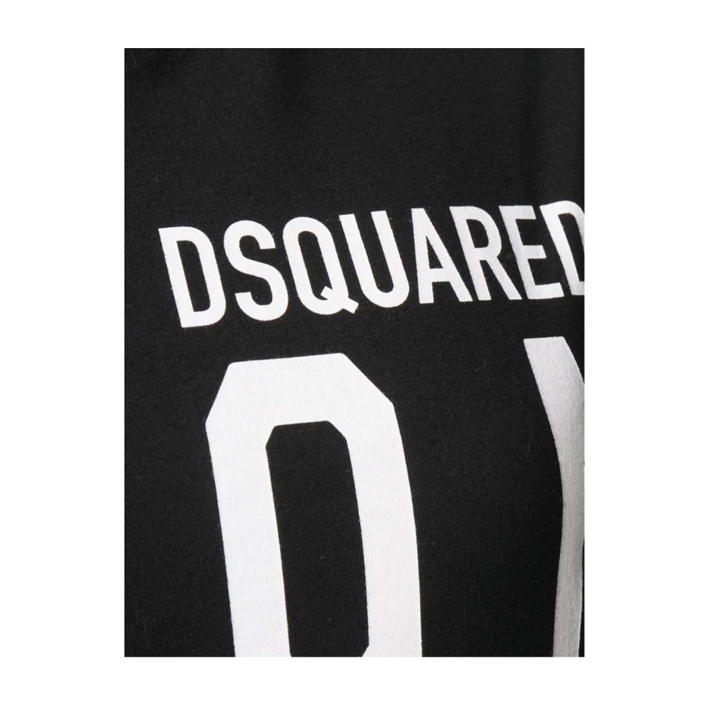Dsquared2 T-Shirts Black Dames