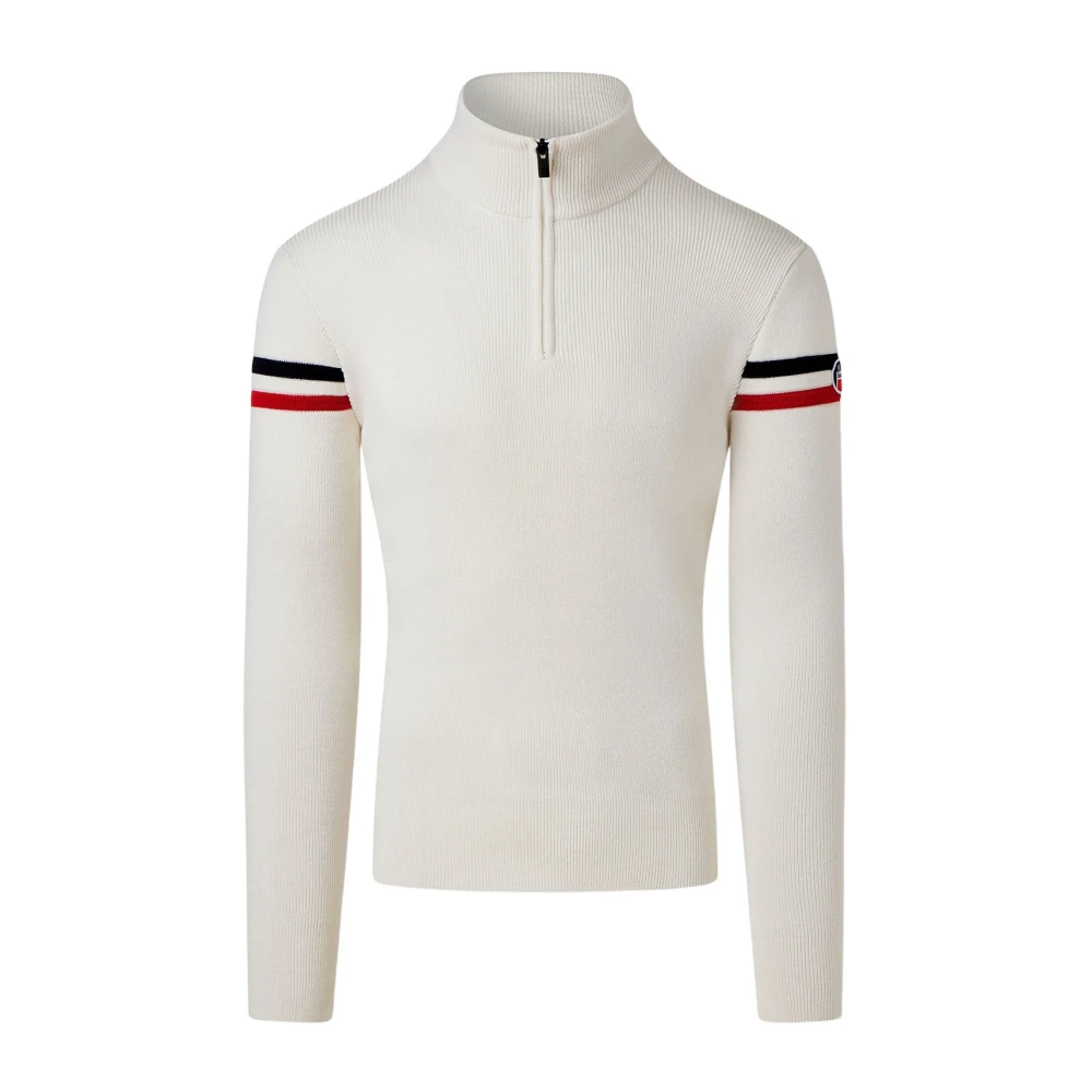 Fusalp Uomo Bianco Maglie, Xs, New,