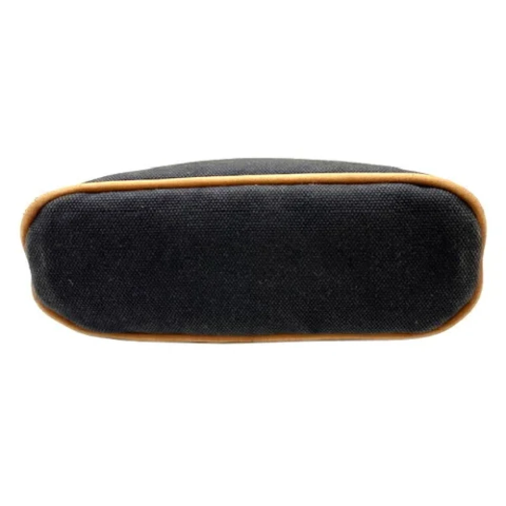 Hermès Vintage Pre-owned Canvas pouches Black Dames