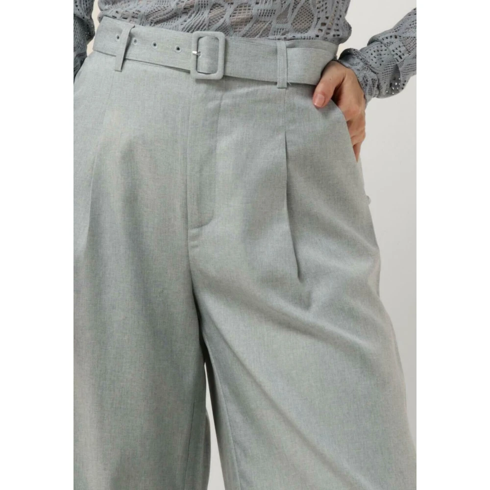 Gestuz Blauwe Elegante Broek Blue Dames