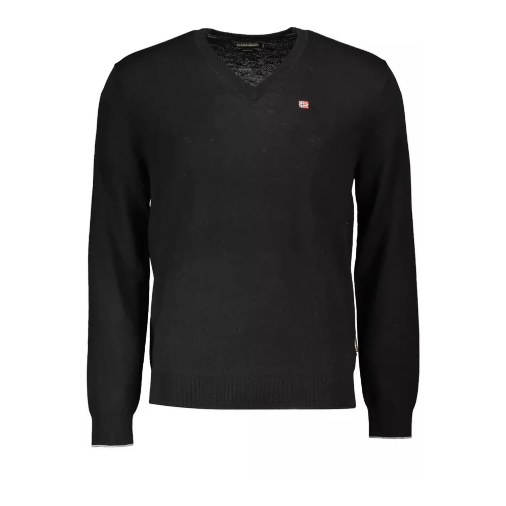 Knitwear > V-neck Knitwear - - Napapijri - Modalova