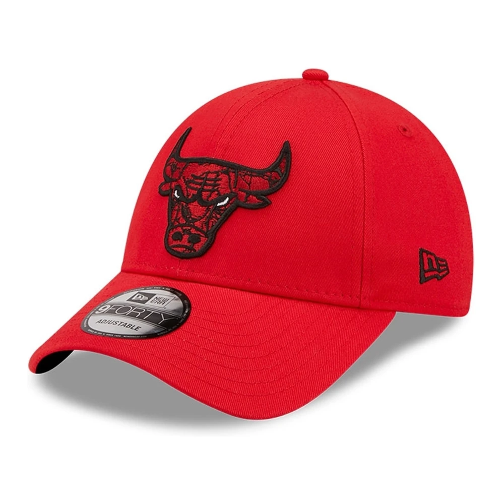 new era Rode Bulls Marmer Infill Pet Red Heren