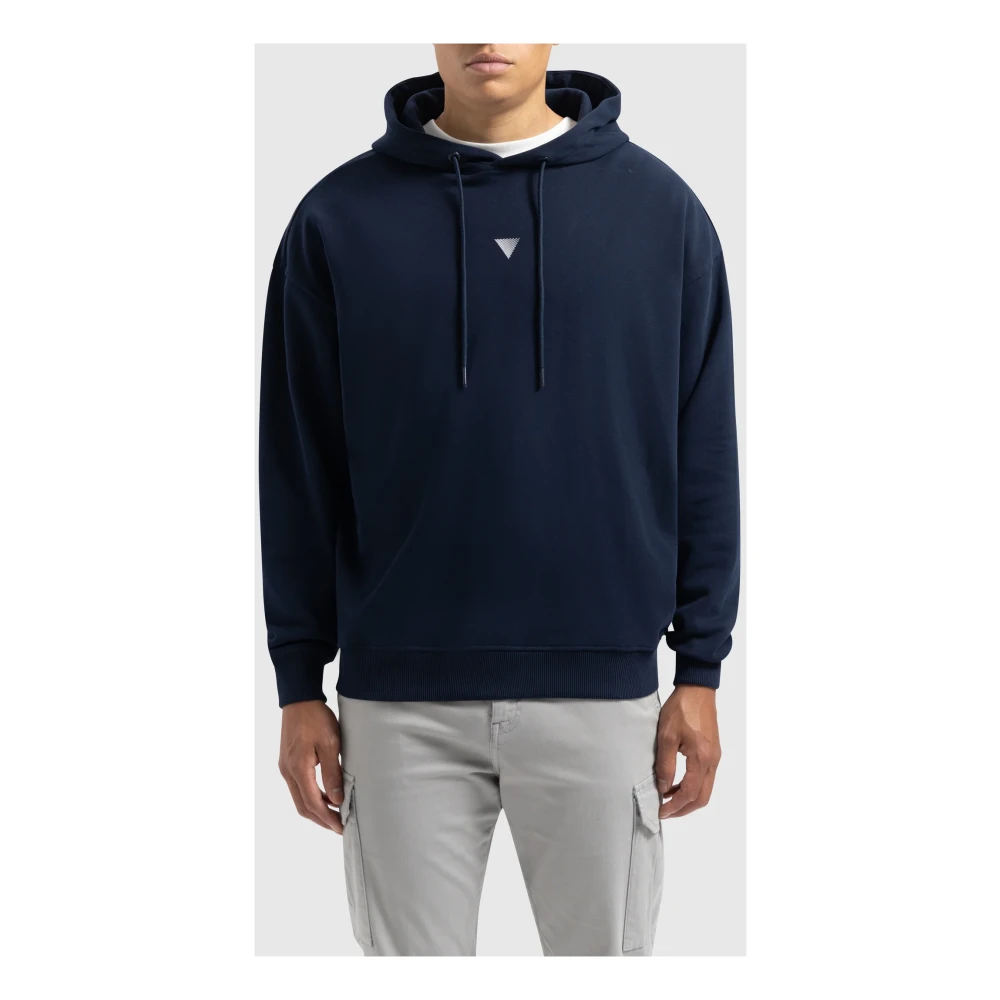 Pure Path Signature Hoodie Heren Donkerblauw Blue Heren