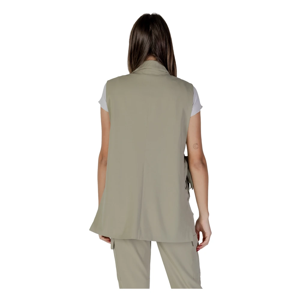b.Young Lente Zomer Damesjassen en Tailleurs Green Dames