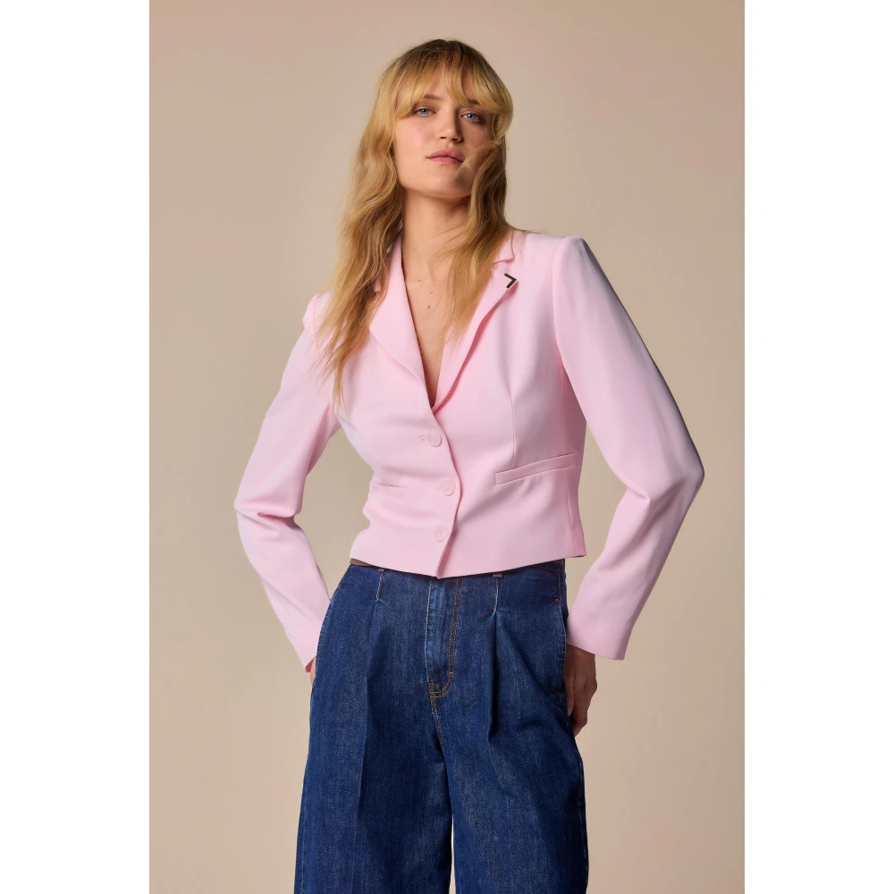Kocca Stijlvolle Blazers voor een chique uitstraling Pink Dames