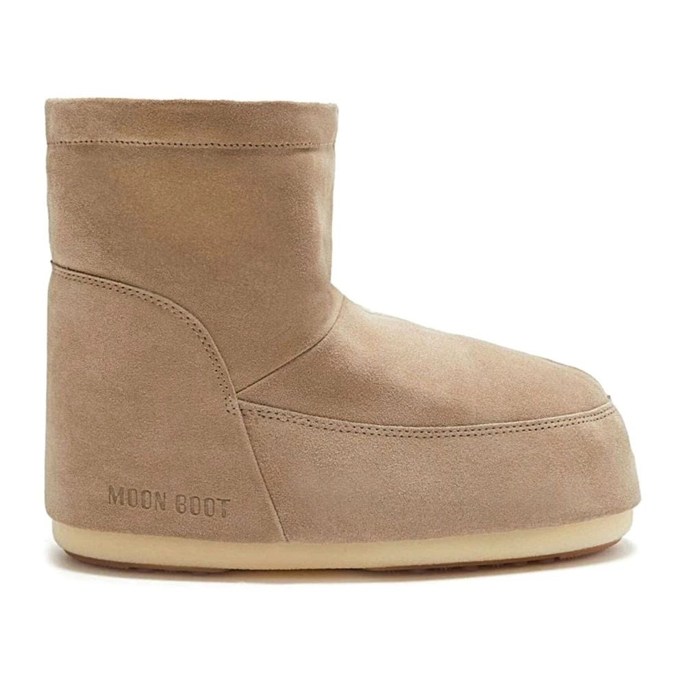Moon Boot Men's Beige Stylish Winter Boots For Wo - Winter Boots - 8 Uk - Shoes