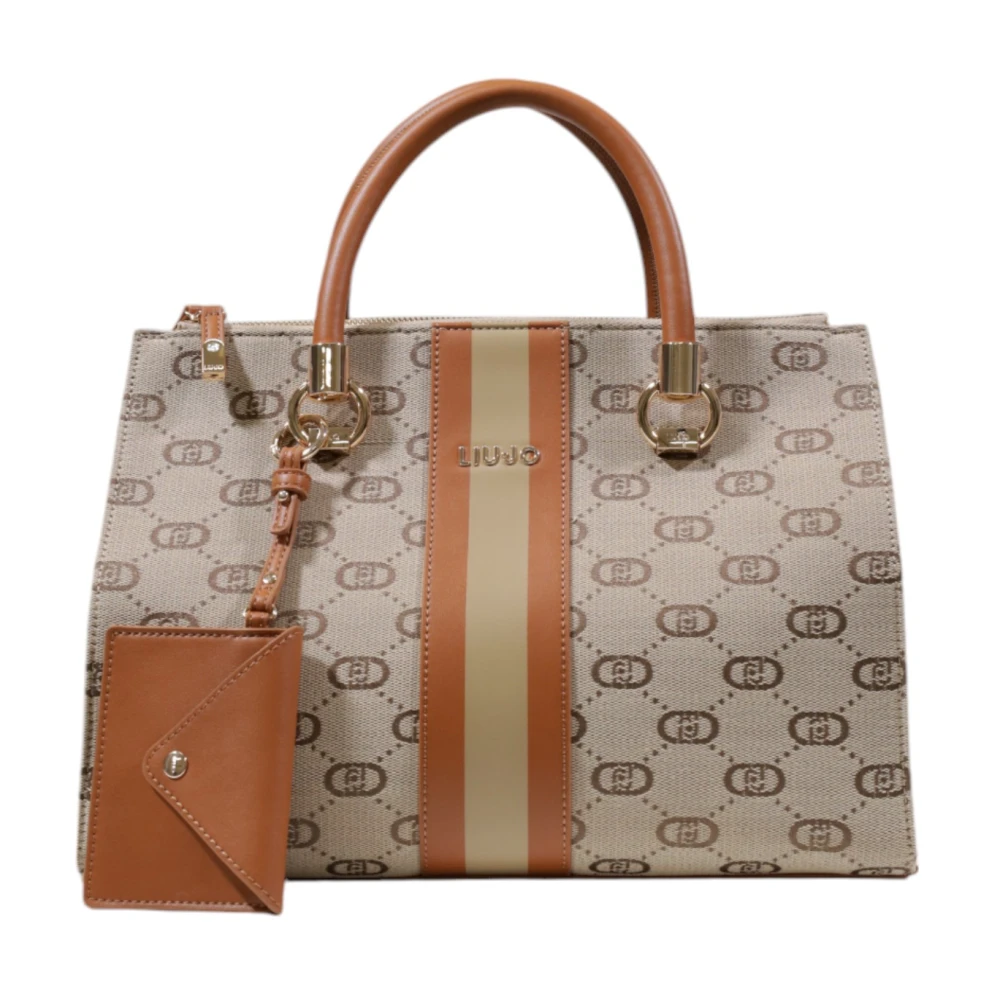 Liu Jo Lente Zomer Dames Middelgrote Tassen Collectie Beige Dames