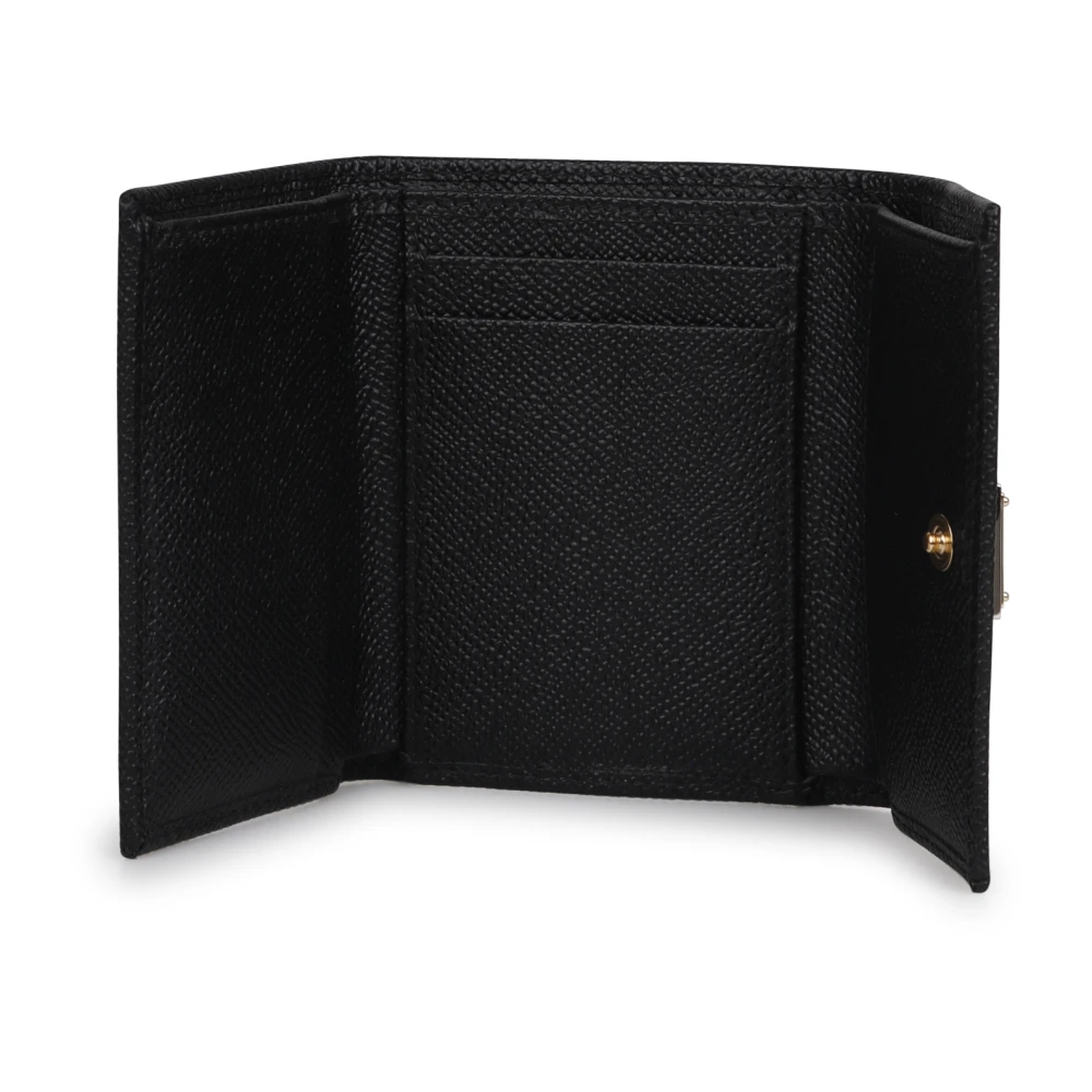 Dolce & Gabbana Dauphine` portemonnee Black Dames