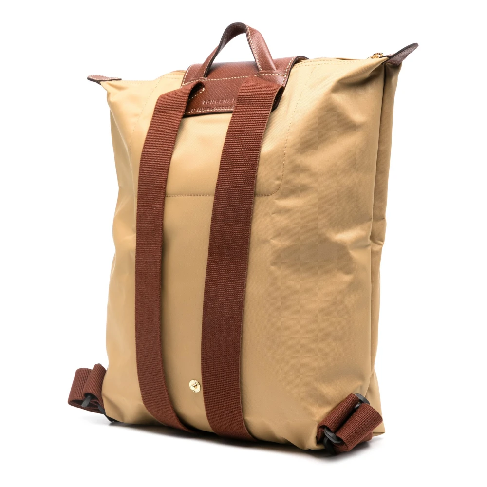 Longchamp Originele Opvouwbare Tas Beige Dames