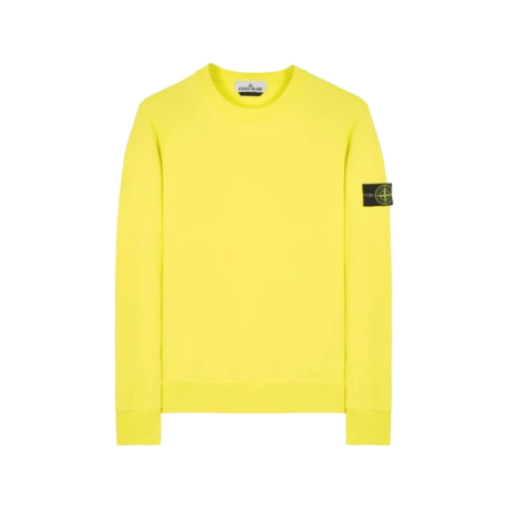 Stone Island Sweatshirts Yellow Heren