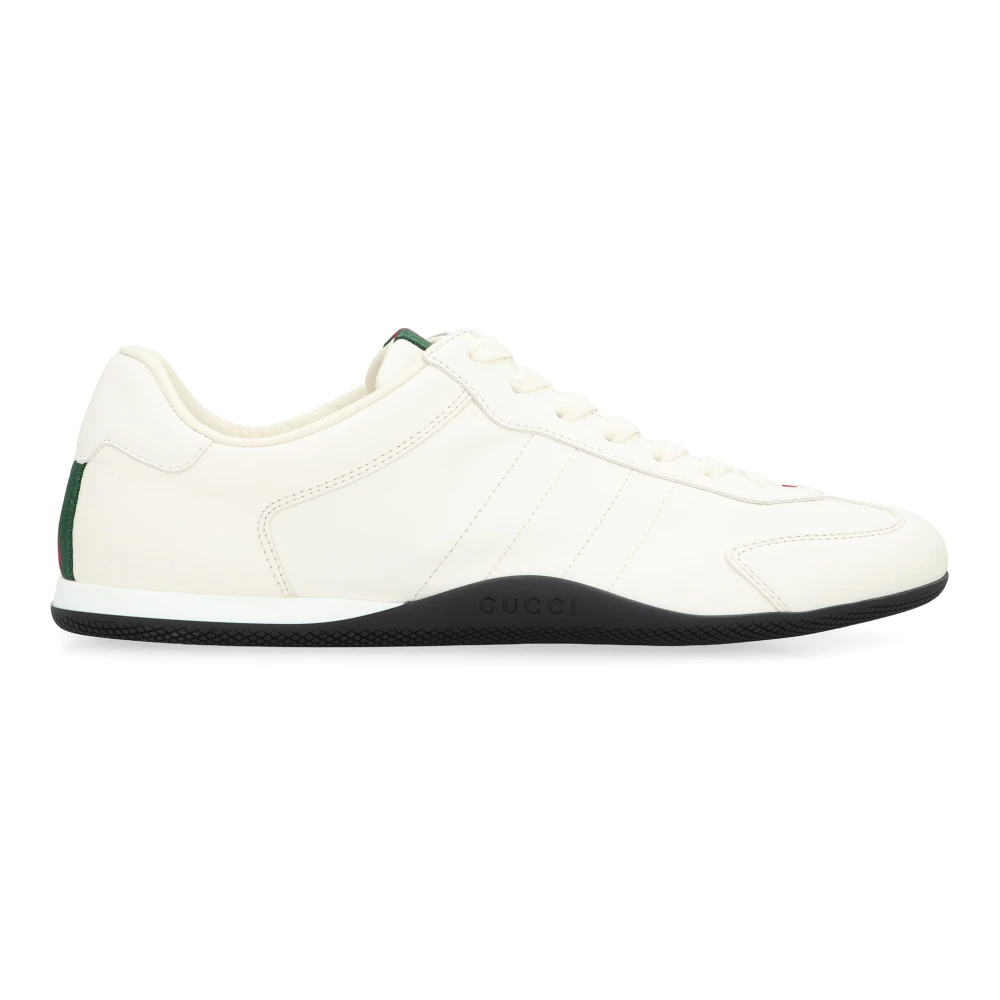 Gucci Men's White Sneakers, 7 1/2 Uk, Shift Sneaker