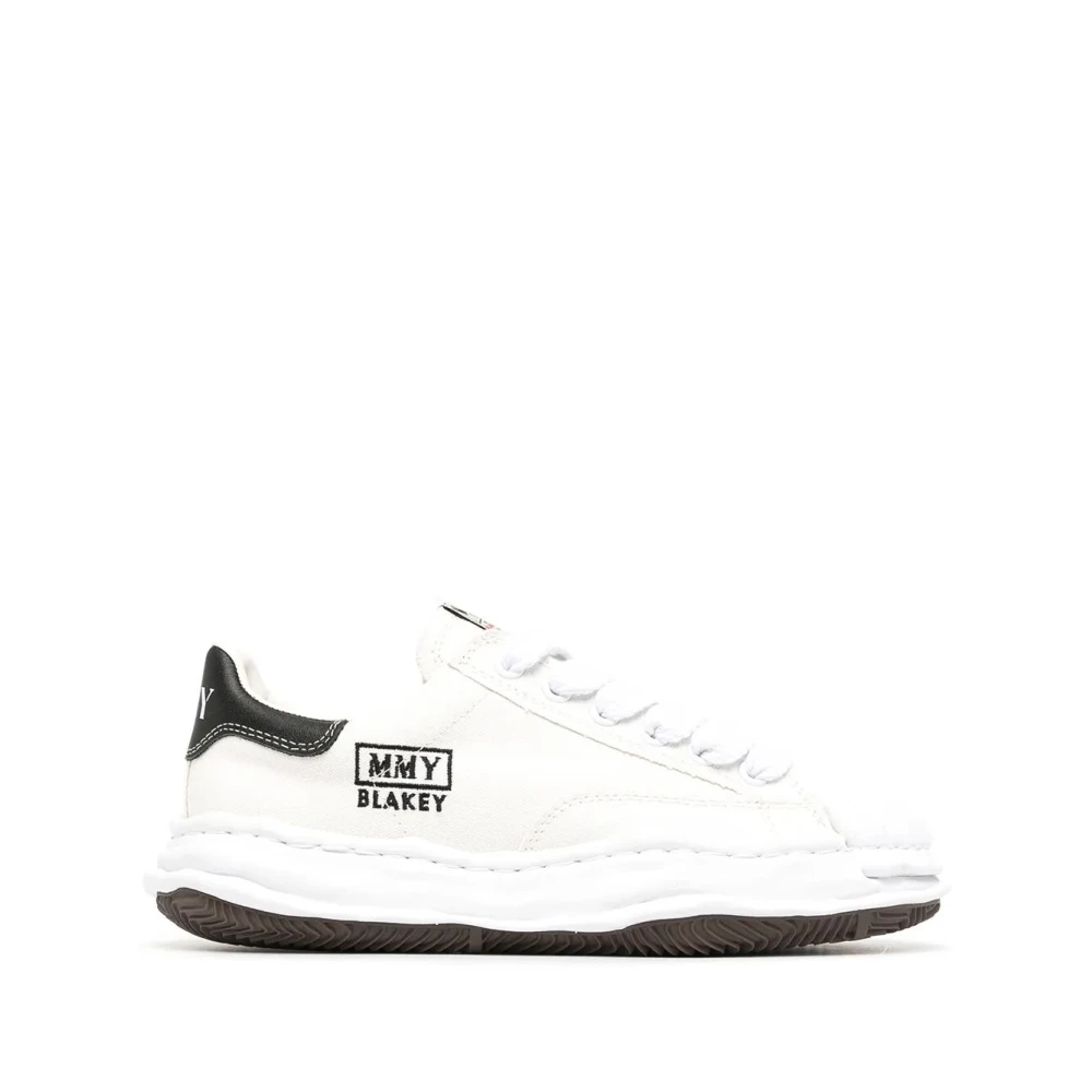 Mihara Yasuhiro Canvas Low-Top Sneakers Dames Schoenen Wit
