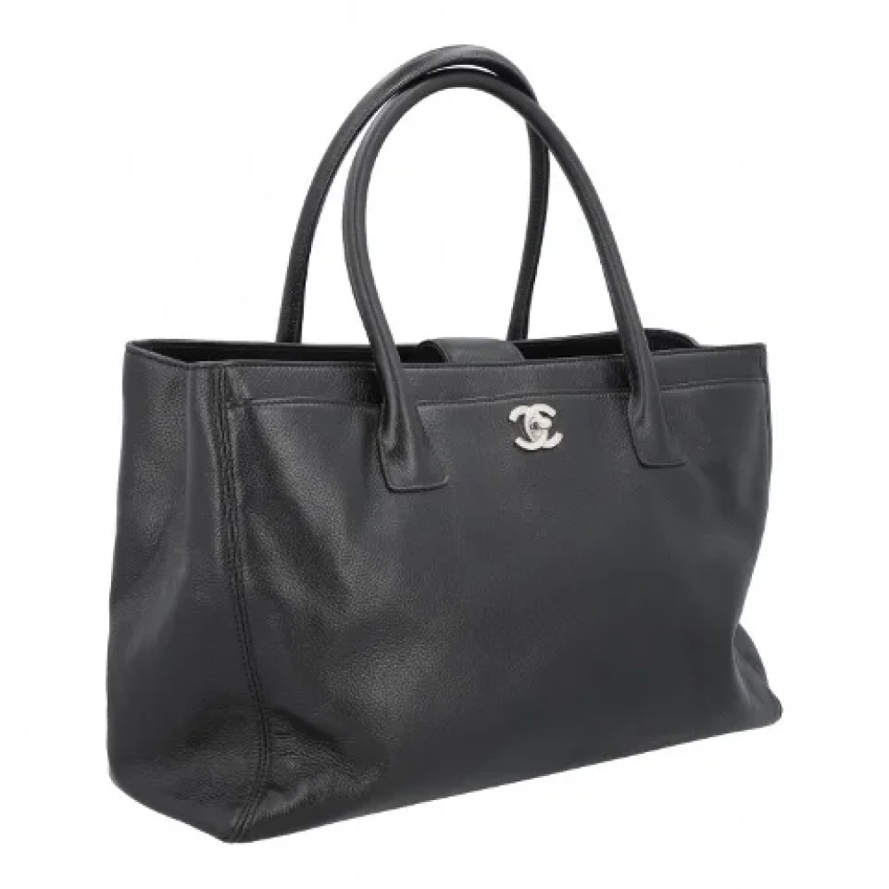 Chanel Vintage Pre-owned Leather chanel-bags Black Dames