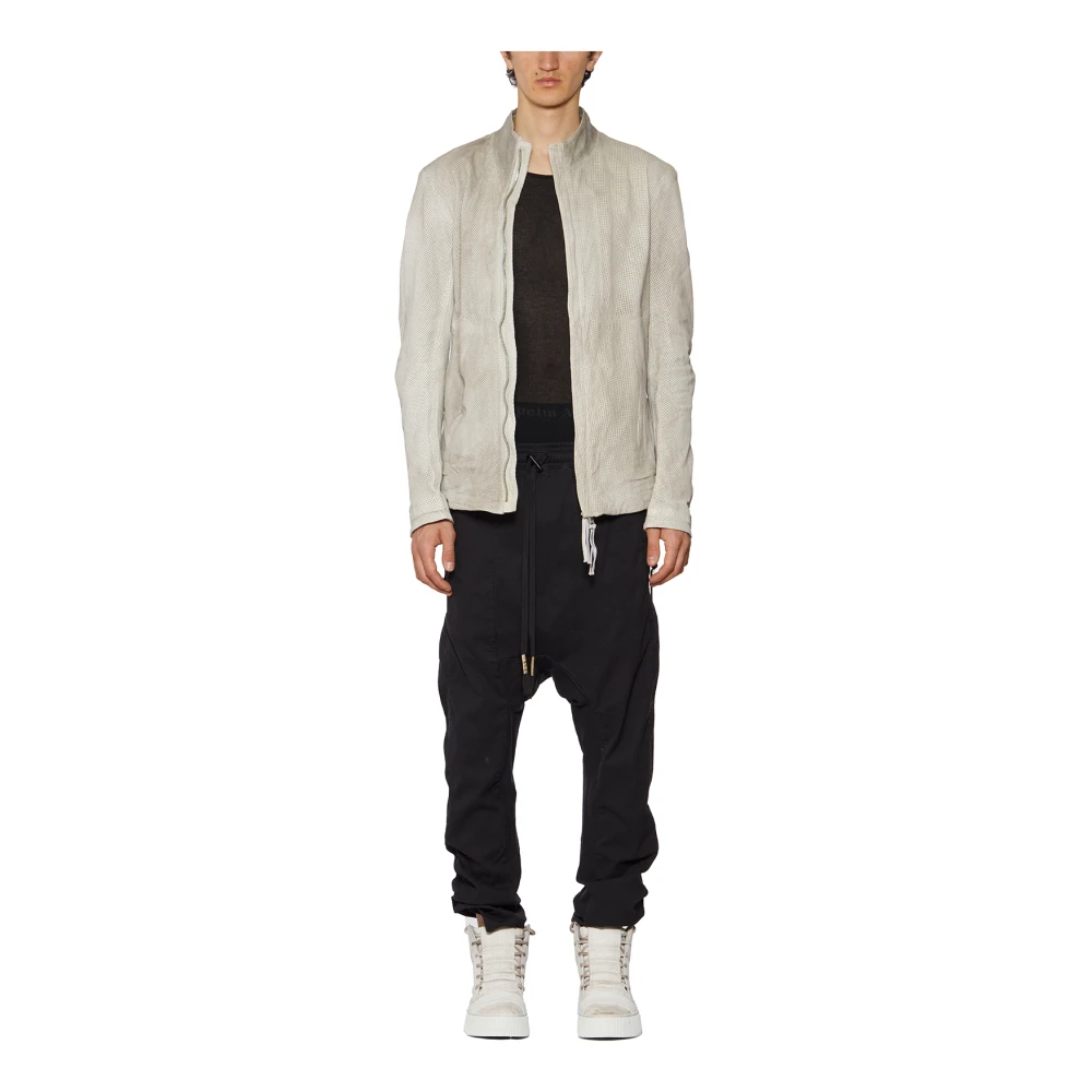 Boris Bidjan Saberi Katoenen en Linnen Broek Black Heren