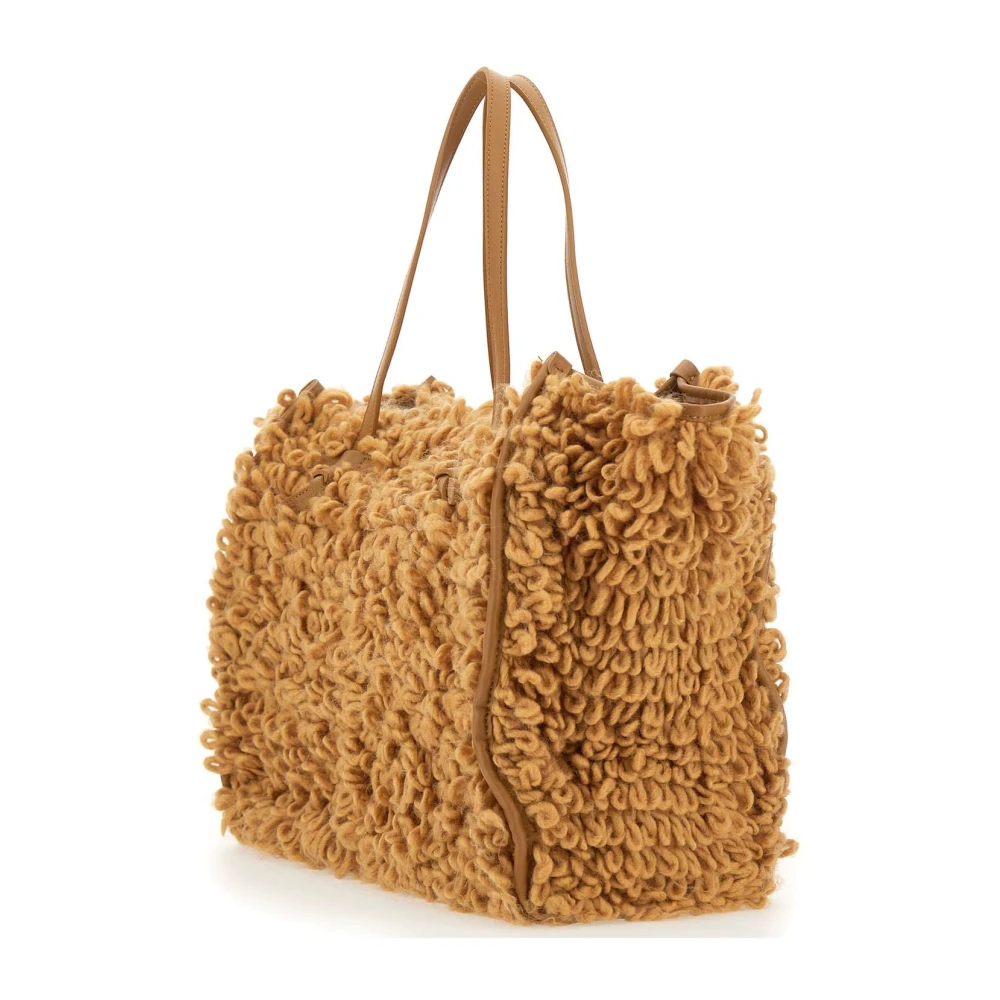 Gianni Chiarini Marcella Club Bruine Geweven Handtas Brown Dames