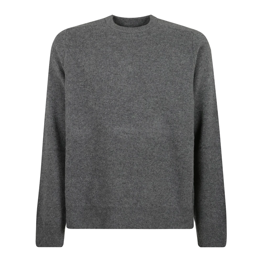 Maison Margiela Klassieke Crewneck Sweater Gray Heren