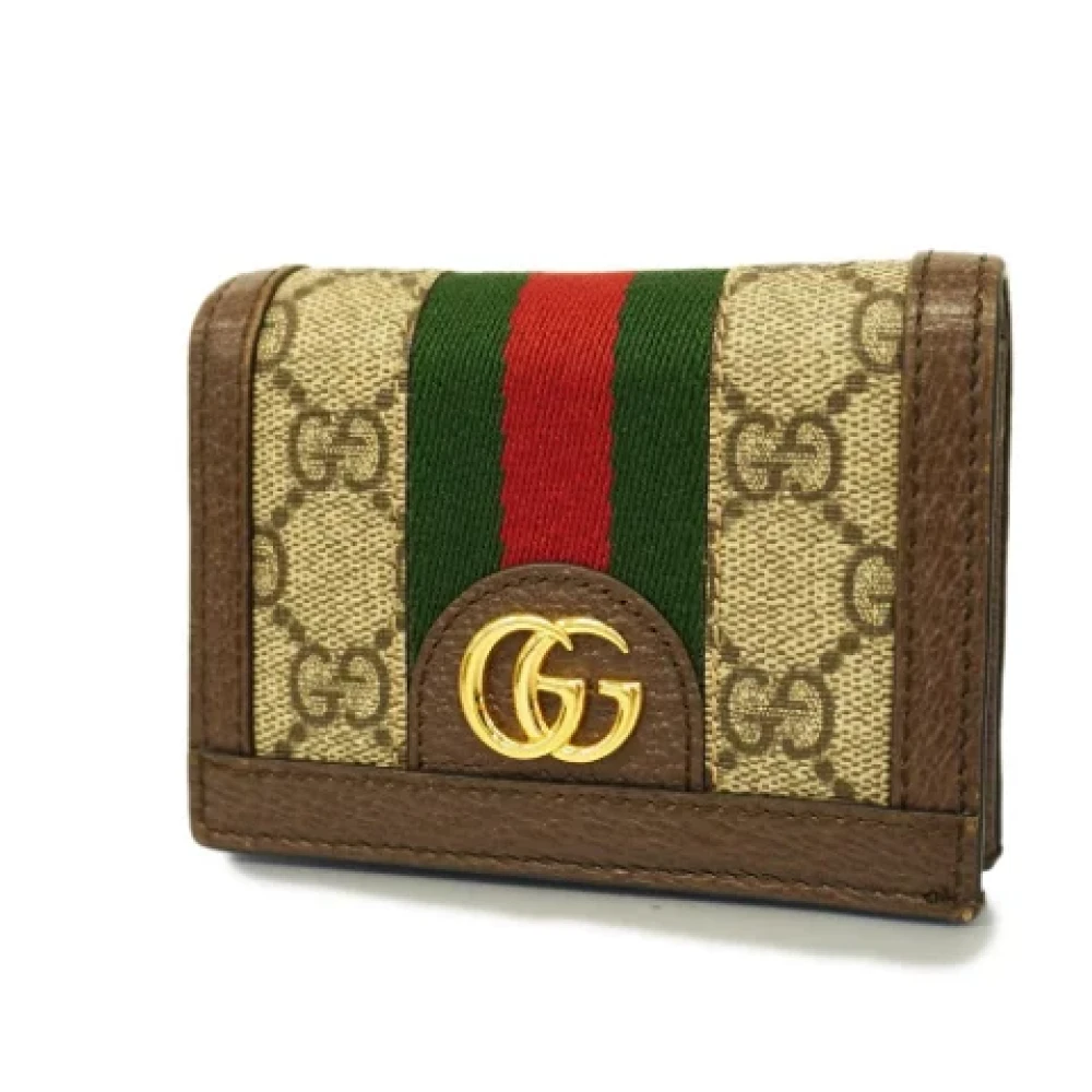 Gucci Vintage Pre-owned Leather wallets Multicolor Heren