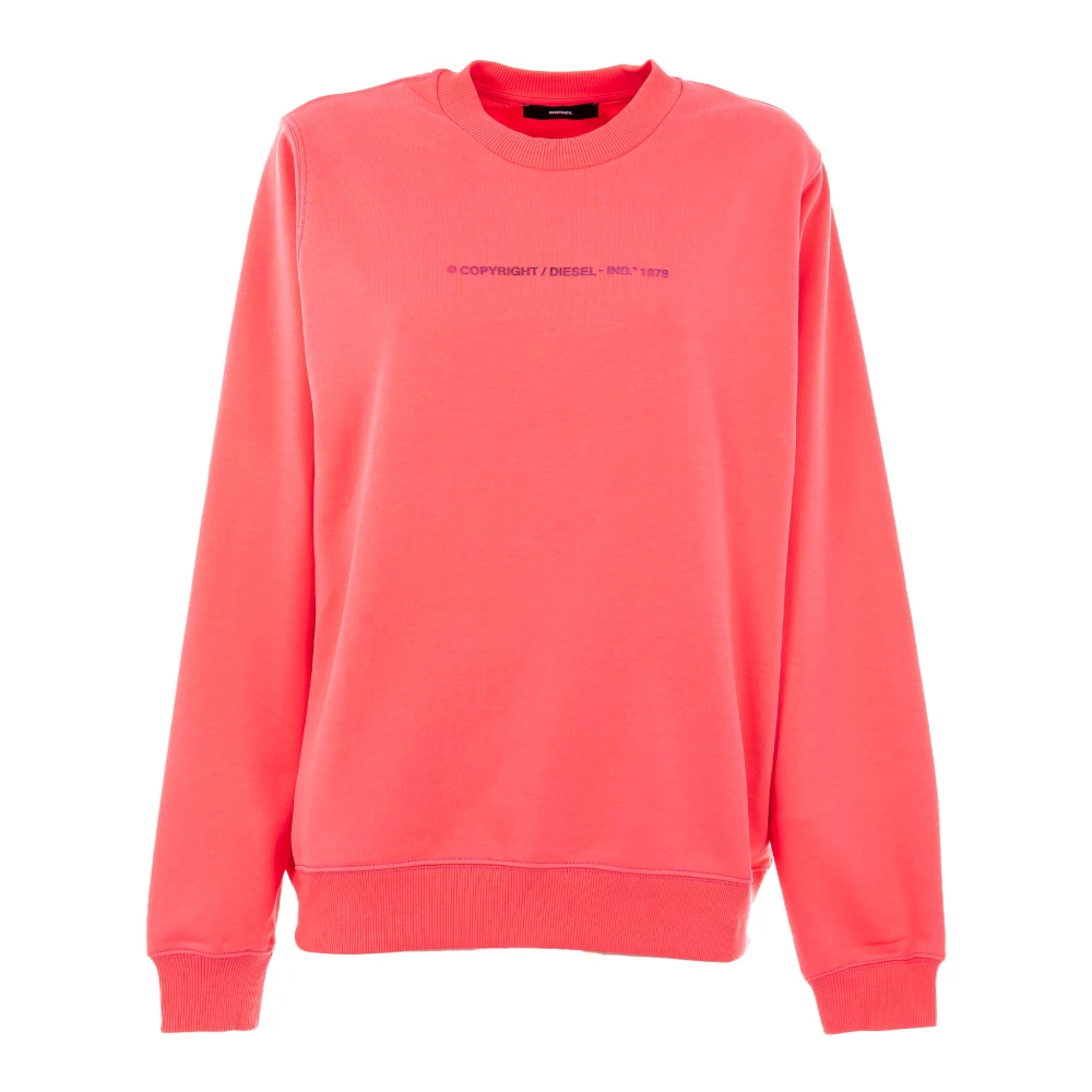 Diesel Dames Sweatshirt Kopie voor Vrouwen Red Dames