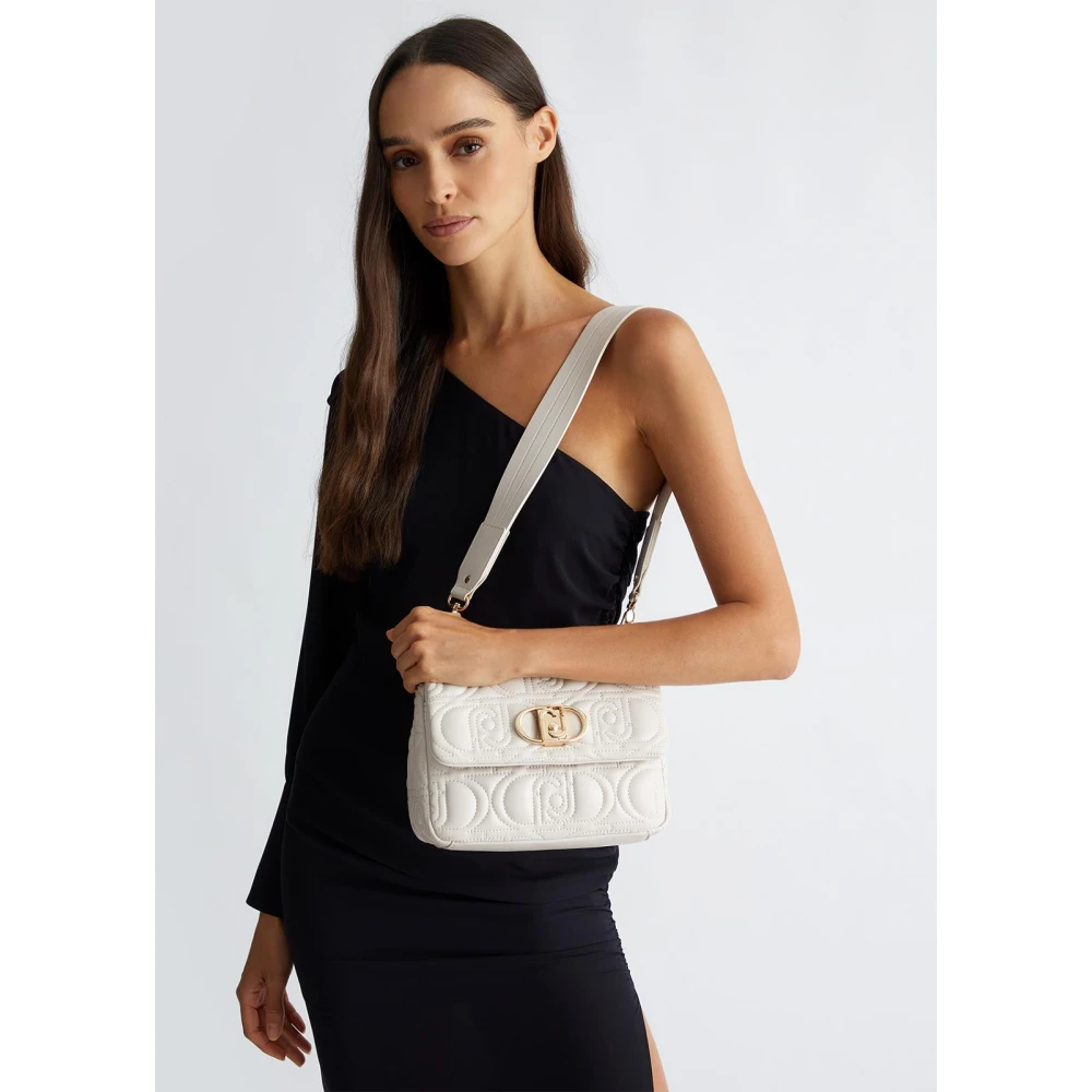 Liu Jo Stijlvolle Crossbody Tas Beige Dames