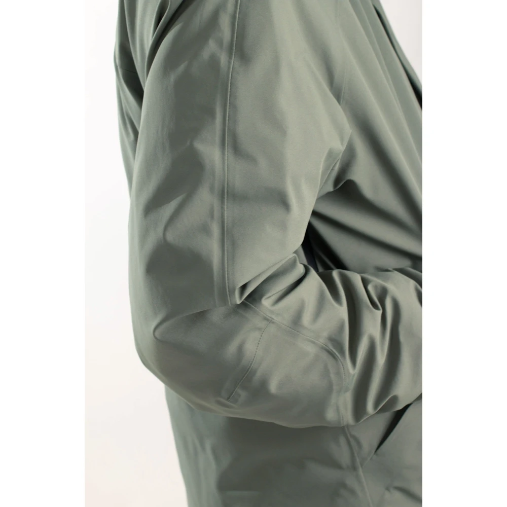 Krakatau Waterdichte korte jas in Jade Green Heren