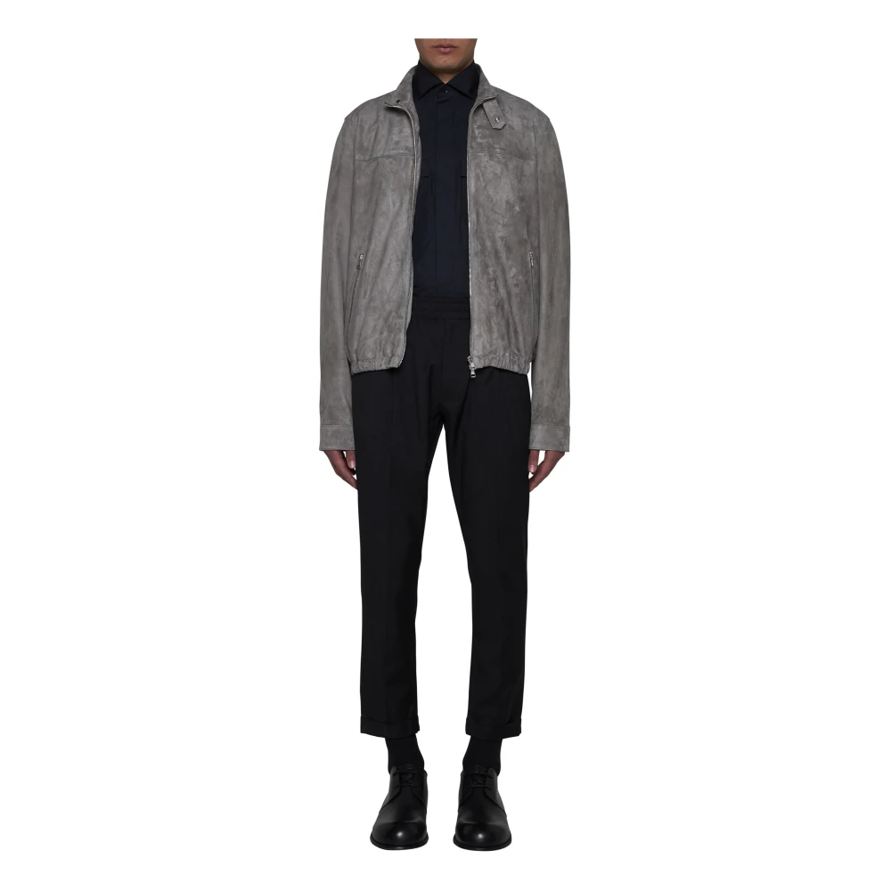 Low Brand Trendy Coats Assortment Gray Heren