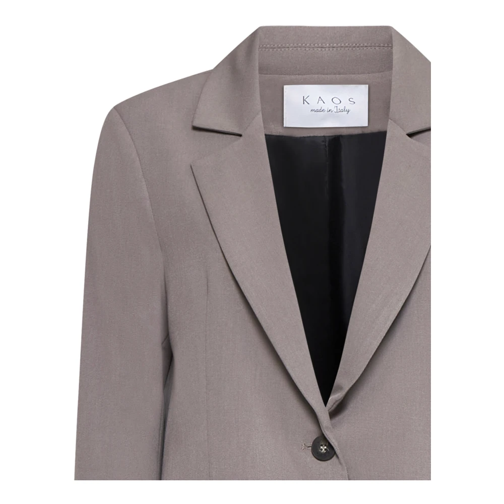 Kaos Stijlvolle Dove Grey Jacks Collectie Gray Dames