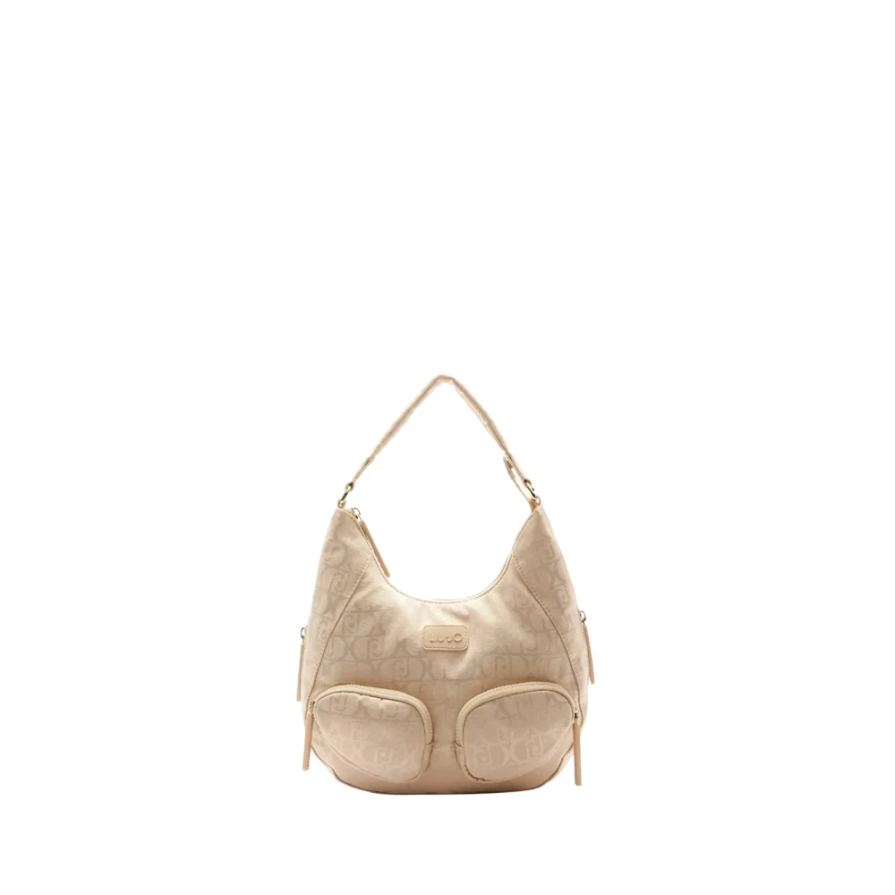 Liu Jo Gouden Chic Handtas met Ritssluiting Yellow Dames