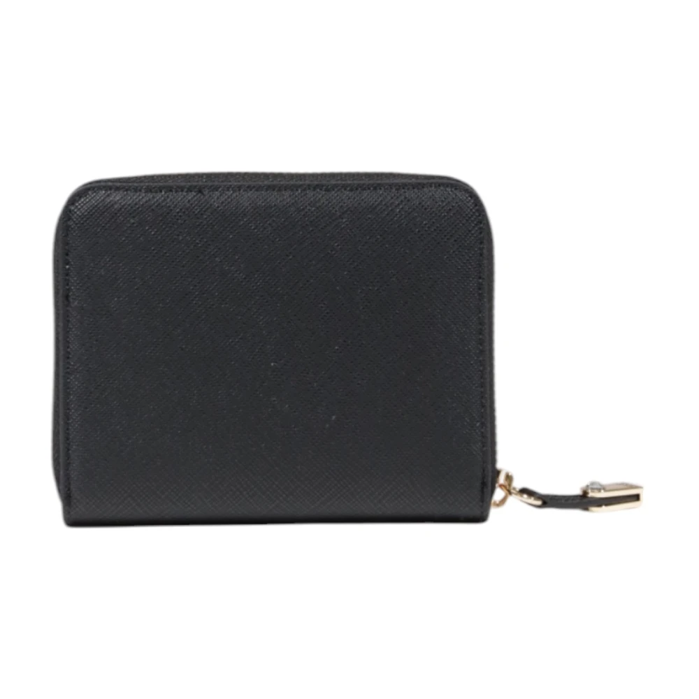 Liu Jo Zwarte Effen Ritsportemonnee Black Dames